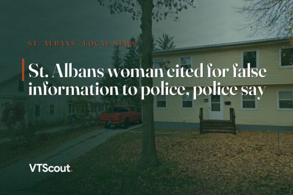 St. Albans woman cited for false information to police, police say — street view of St. Albans