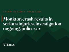 Monkton crash results in serious injuries, investigation ongoing, police say