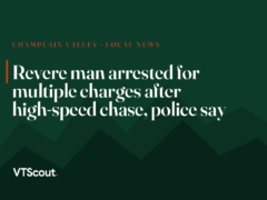 Revere man arrested for multiple charges after high-speed chase, police say