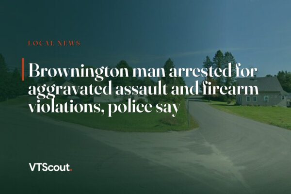 Brownington man arrested for aggravated assault and firearm violations, police say — street view of Brownington