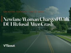 Newfane Woman Charged With DUI Refusal After Crash — street view of Newfane