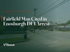 Fairfield Man Cited in Enosburgh DUI Arrest — street view of Enosburgh