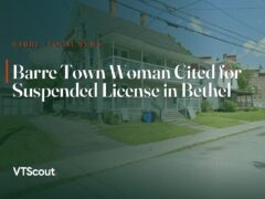 Barre Town Woman Cited for Suspended License in Bethel — street view of Barre