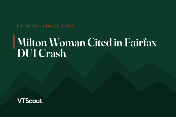 Milton Woman Cited in Fairfax DUI Crash