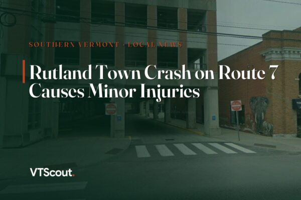 Rutland Town Crash on Route 7 Causes Minor Injuries — street view of VT-7 in Rutland