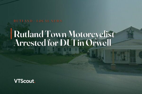 Rutland Town Motorcyclist Arrested for DUI in Orwell — street view of Orwell