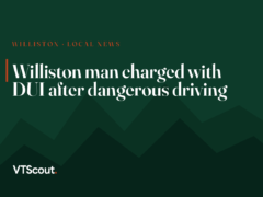 Williston man charged with DUI after dangerous driving