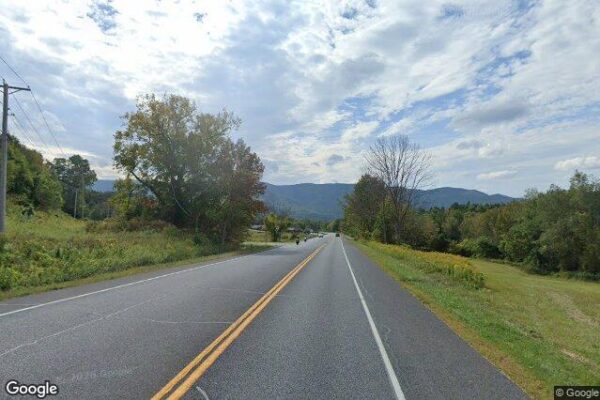 Street view of Pownal