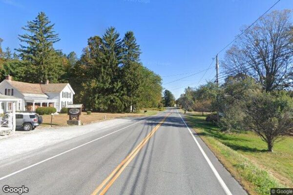 Street view of VT-7 in Shaftsbury